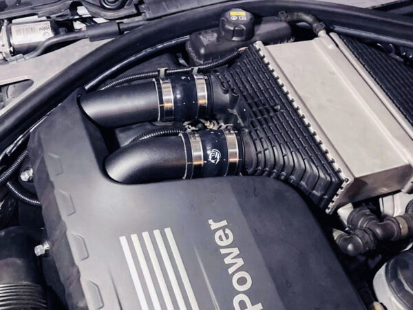 F80 M3 F82 M4 S55 BMW Boost Pipes Installed
