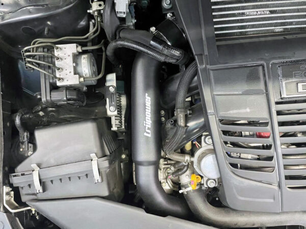 Subaru WRX FA20 DIT Intercooler Hot Side Charge Pipe Kit Installed