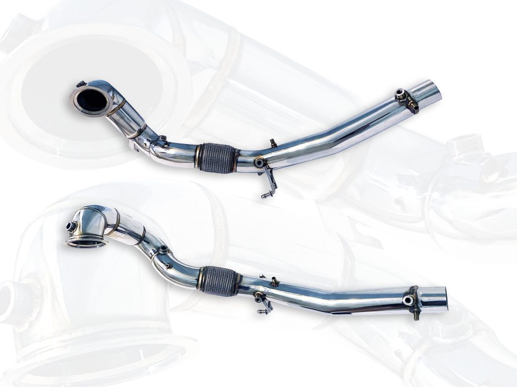 Volkswagen Golf MK8 GTI Catless Downpipe Trüpower Motorsports